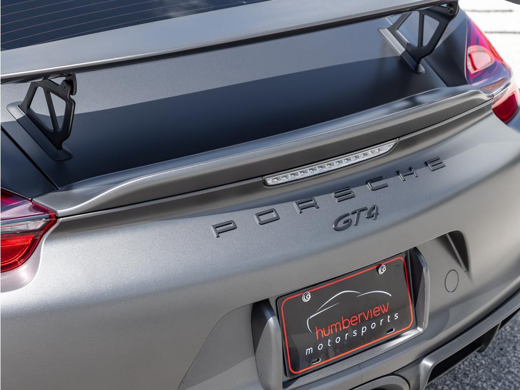 2016 Porsche Cayman GT4